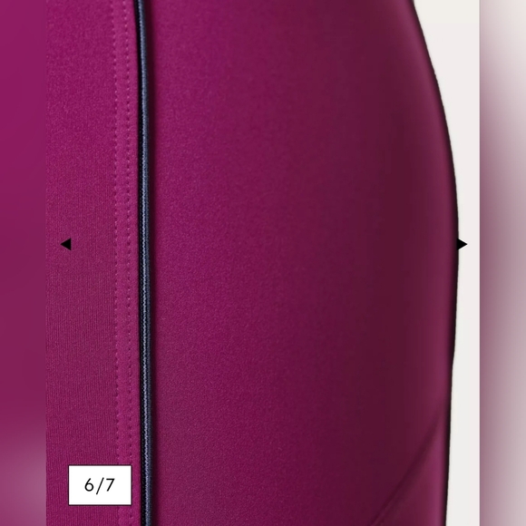 Sweaty Betty Power High-Waisted 7/8 Workout Leggings Amaranth Pink Size Small - Picture 7 of 16